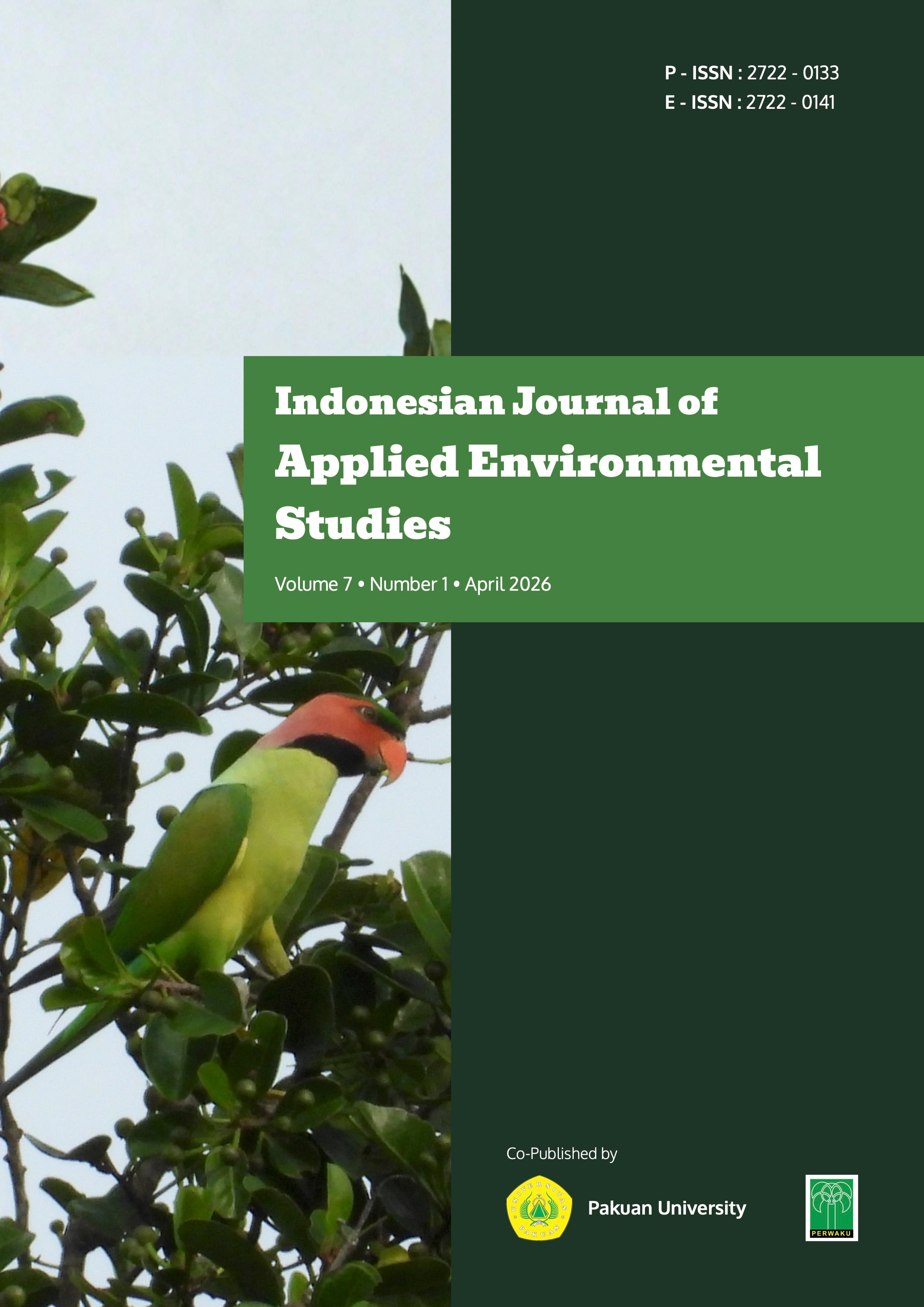 Long-tailed Parakeet (Psittacula longicauda), one of the bird species inhabiting the Giam Siak Kecil-Bukit Batu Biosphere Reserve, Riau (Photographed by Wilson Novarino)